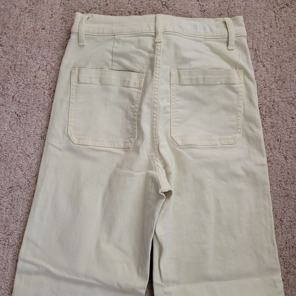 Favorite Daughter The Mischa Yellow Wide Leg Jeans - Picture 8 of 8